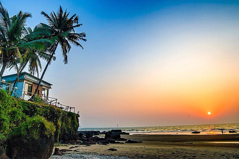 Северный Гоа пляжи