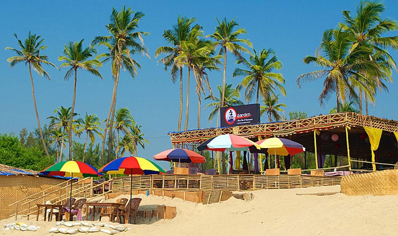 Северный Гоа пляжи