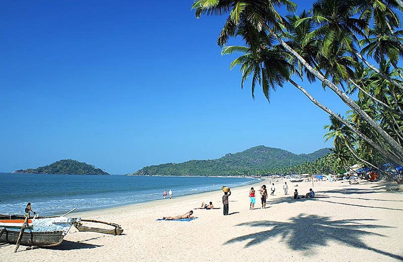 Северный Гоа пляжи