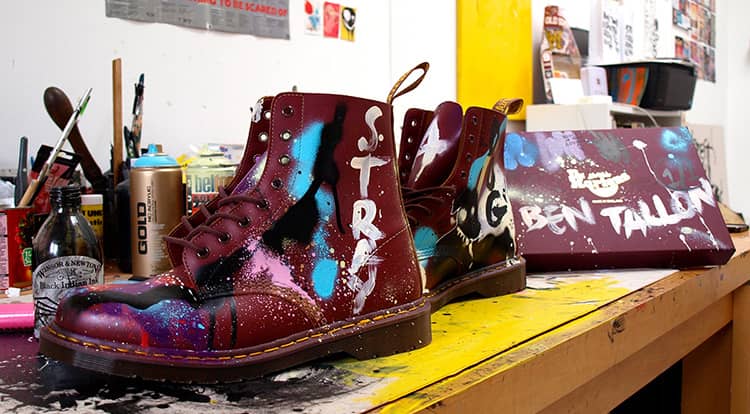 Ботинки арт-объект