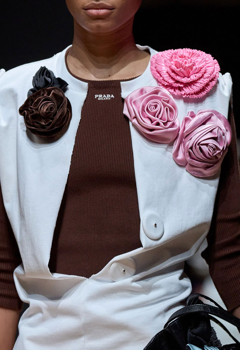 Модные аксессуары 2023 — цветы