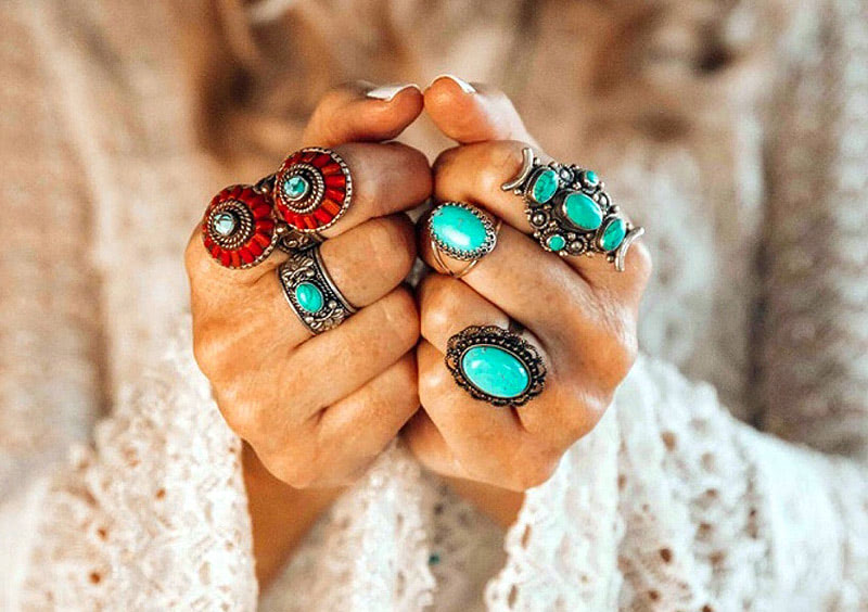 Бохо аксессуары — кольца