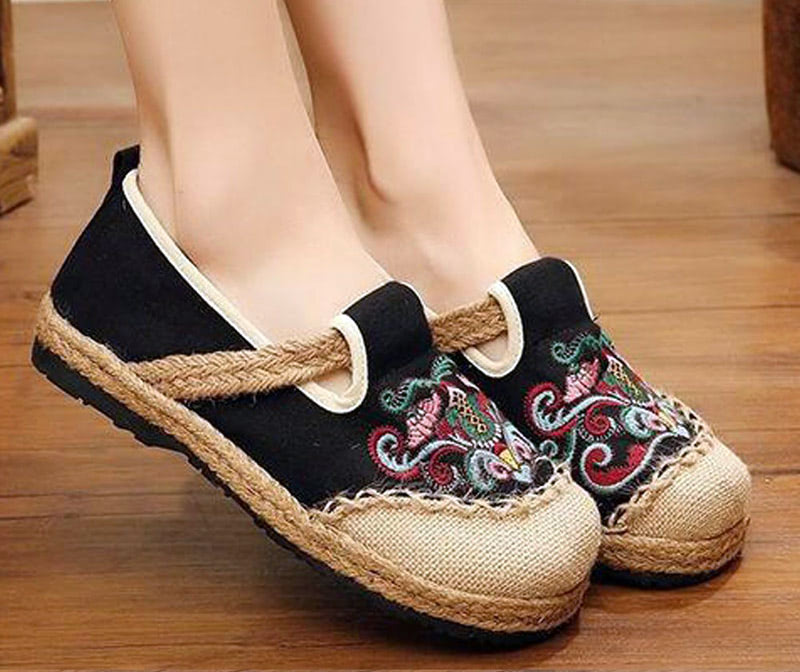 Бохо аксессуар — эко обувь