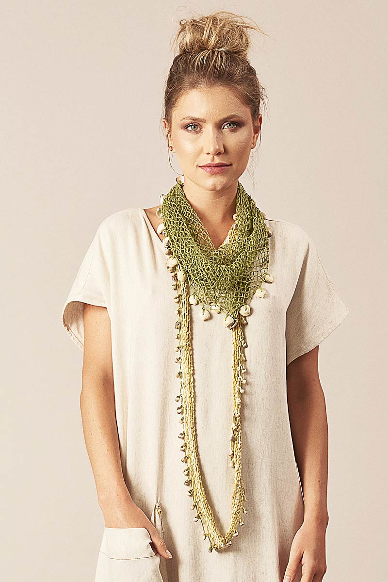 Бохо аксессуары — текстильное украшение