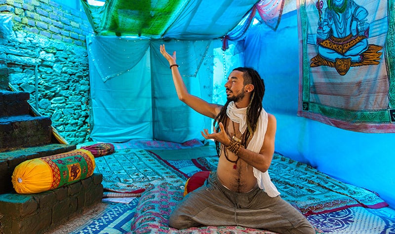 Восточные индийские алладины для мужчин