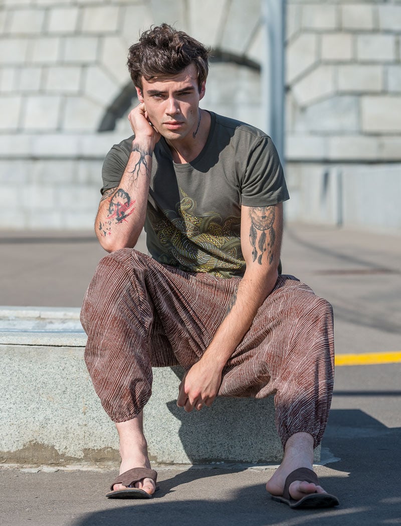 Брюки алладины