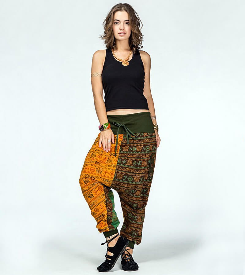 Штаны в индийском стиле алладины