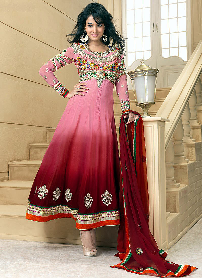 Платье анаркали омбре