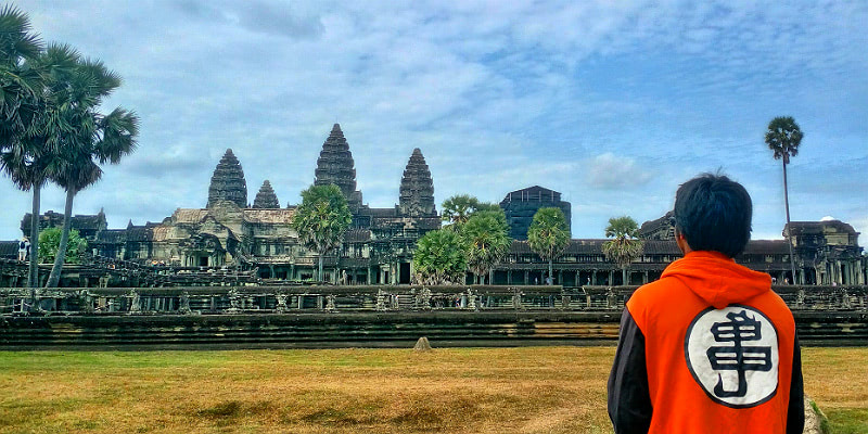 Ангкор-Ват в Камбодже