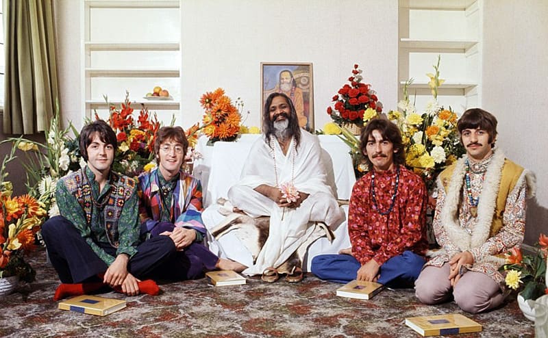 Битлз в ашраме Индии
