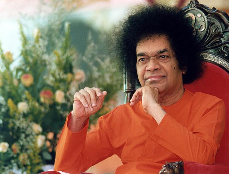 Саи Баба в ашраме, Индия