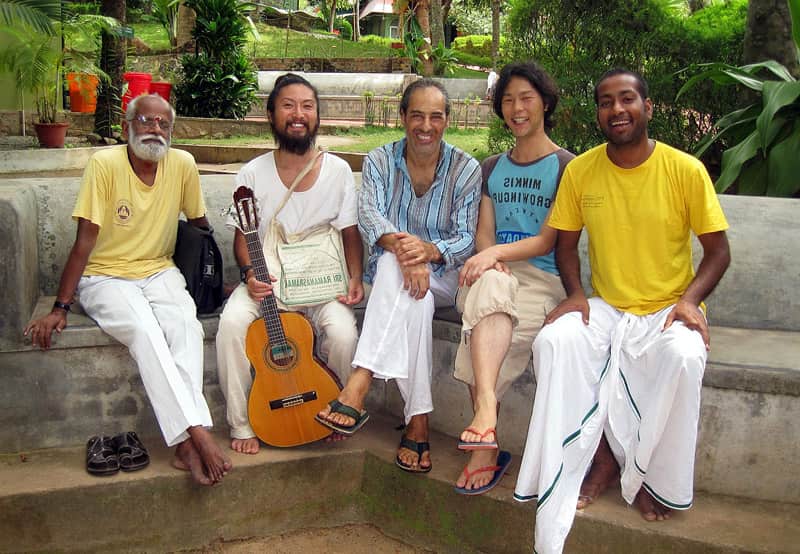 В ашраме Индии