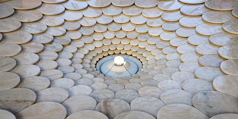 Кристалл в центре Матримандира