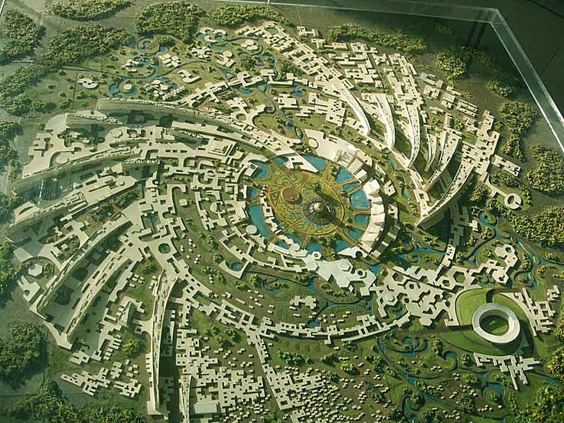 План города Ауровиль