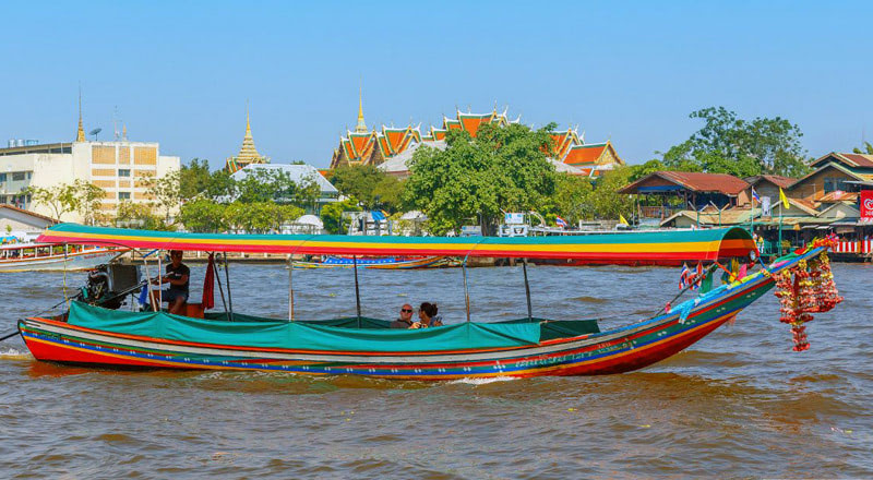 В Аюттхая по реке