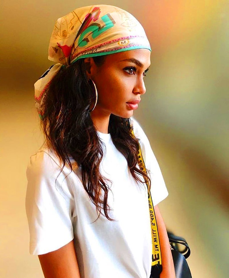 Бандана на голове