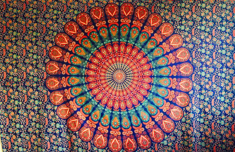 Пледы в индийском стиле