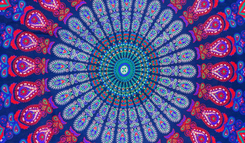 Натуральные индийские покрывала из хлопка