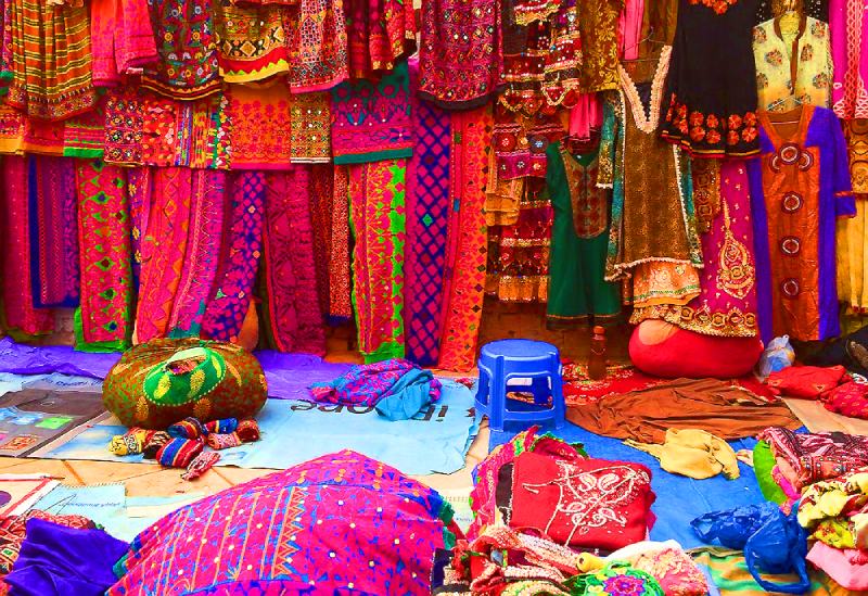 Этнические покрывала из Индии