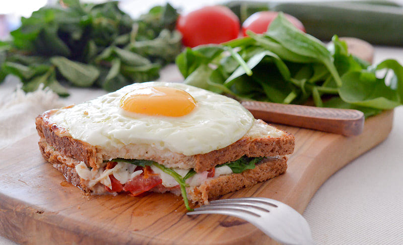 Крок-мадам — простое блюдо из яиц