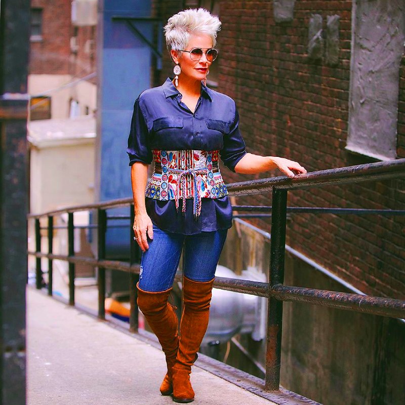 50 лет и стиль бохо