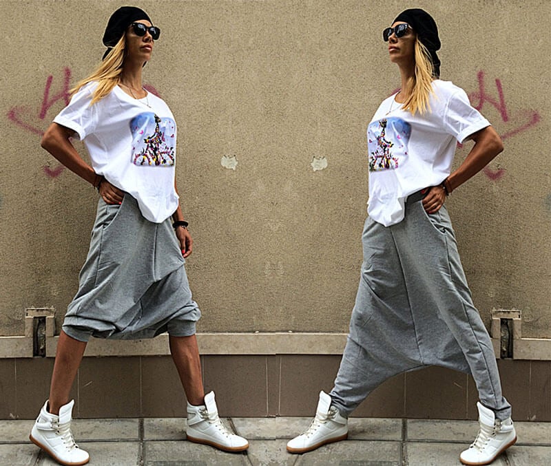 Бохо одежда брюки для женщин