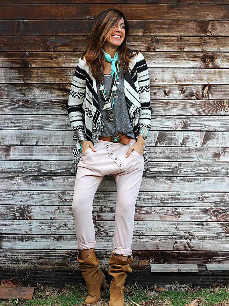 Одежда бохо брюки