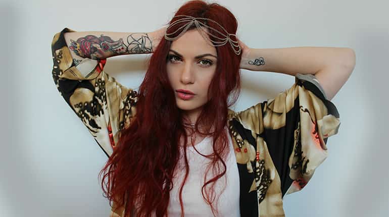 Бохо прическа локоны