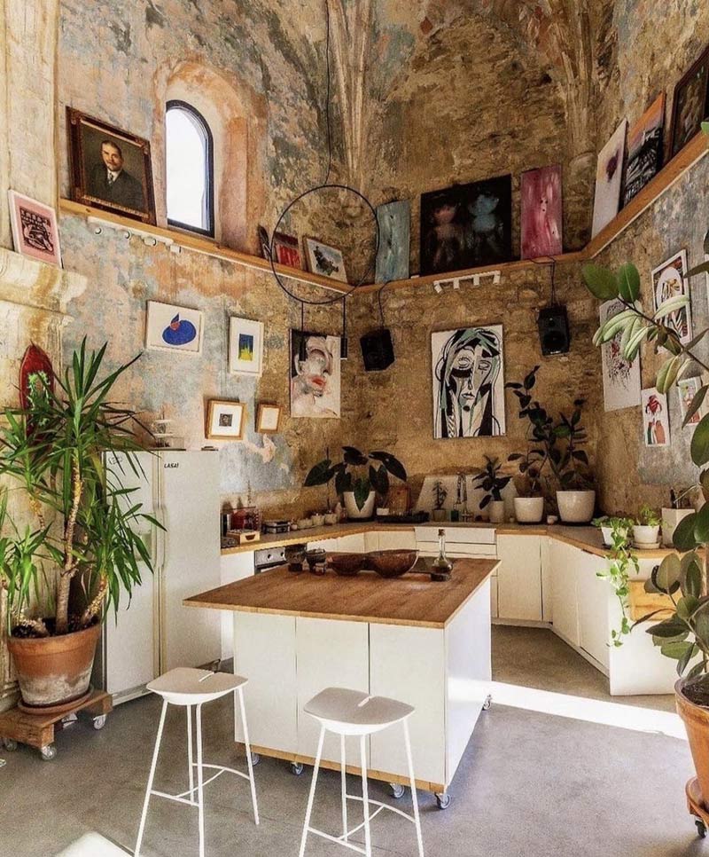 Кухня в стиле бохо