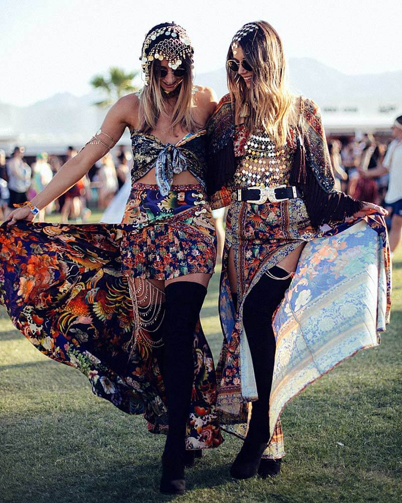 Одежда женская, бохо образ Коачеллы