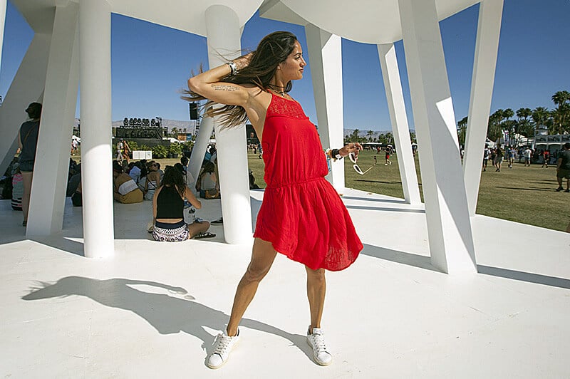 Образ в стиле бохо, Коачелла