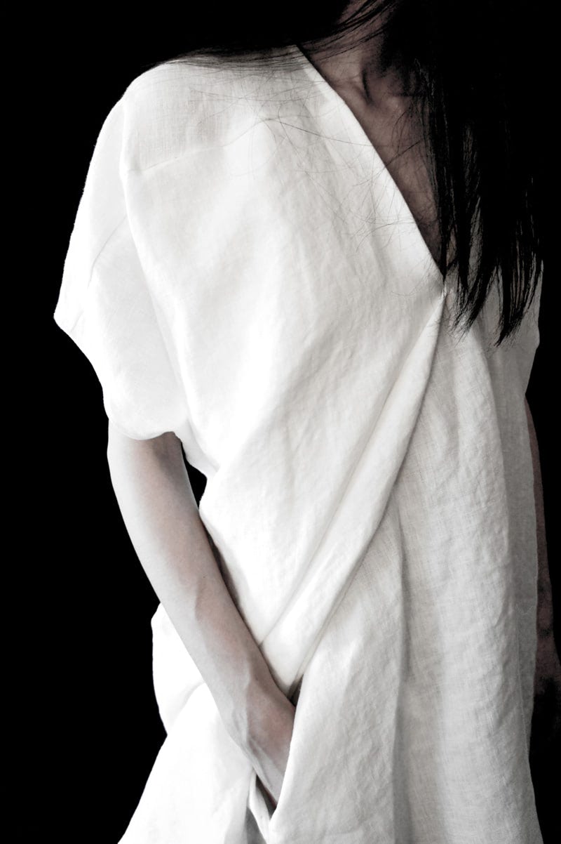 Бохо стиль, одежда льняная