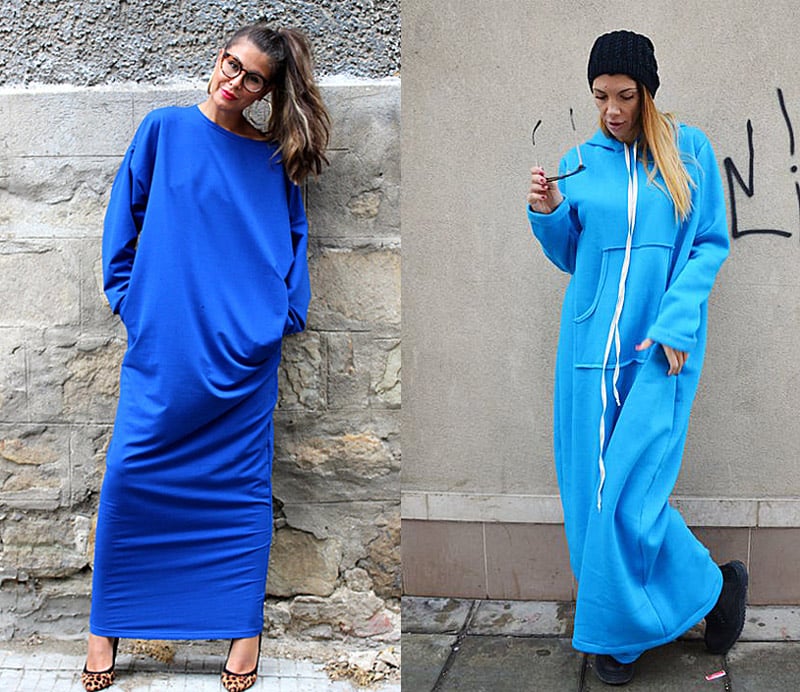 Платья бохо осень