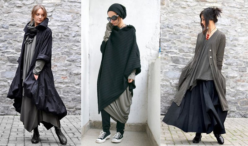 Осенняя одежда бохо