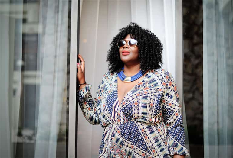 Стиль бохо для полных женщин