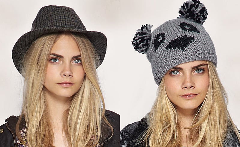Две шапки в стиле бохо