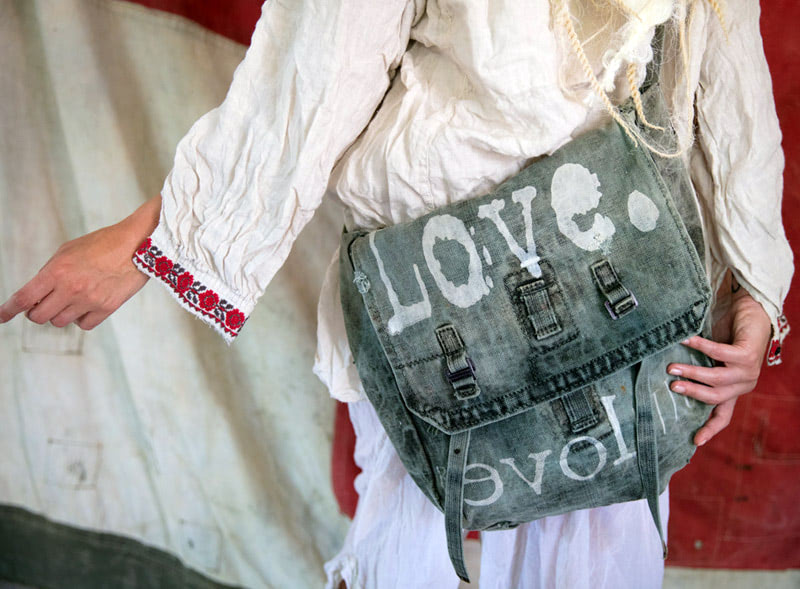 Сумка в богемном стиле