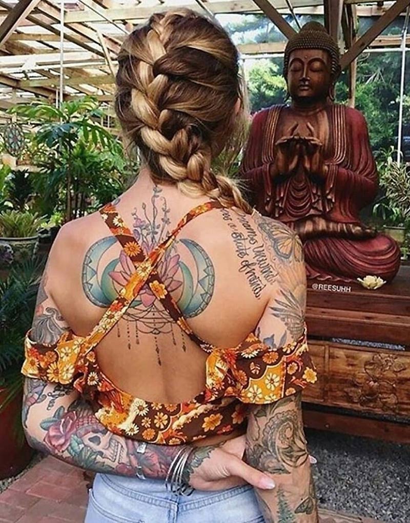 Коса в стиле бохо-шик