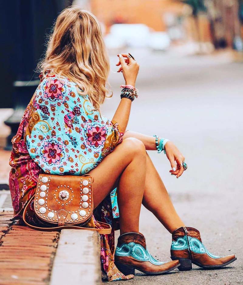 Лук бохо-шик