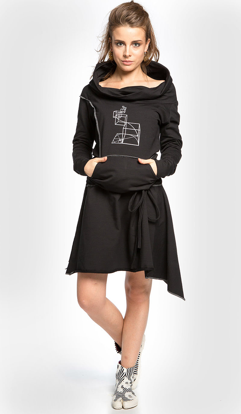 Бохо платье трикотаж