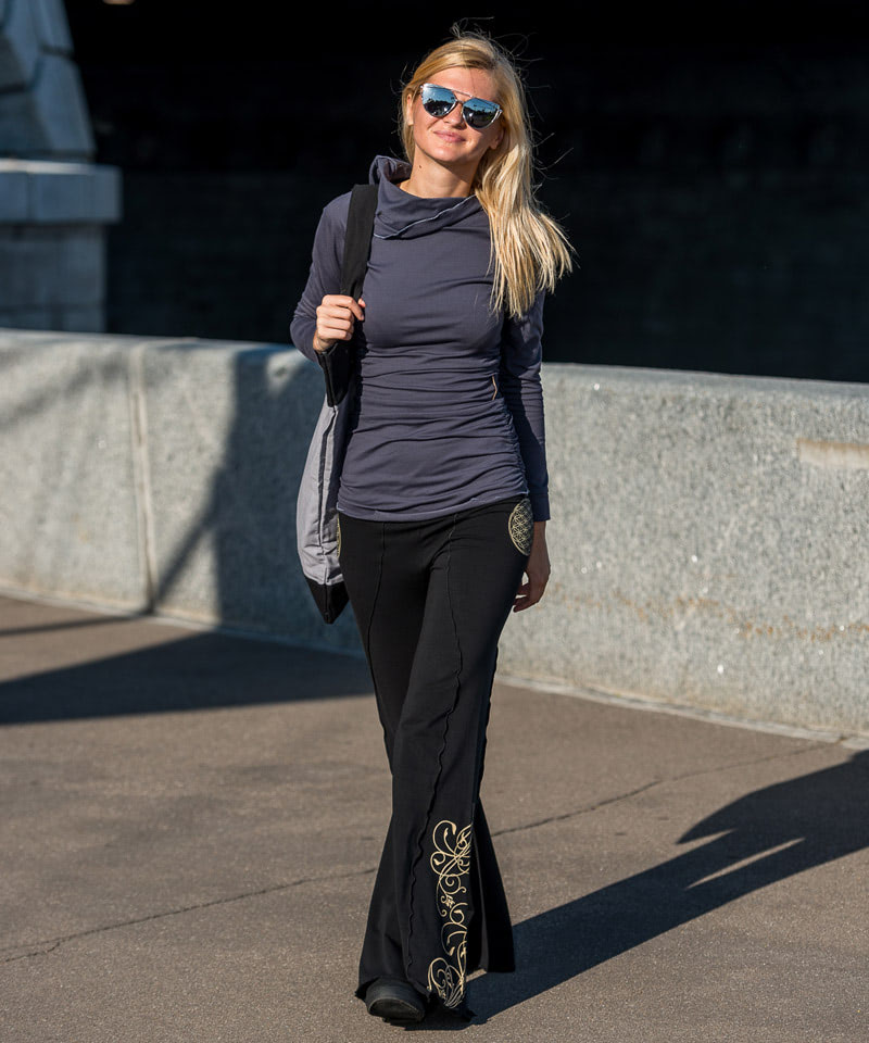 Трикотажная одежда в стиле бохо