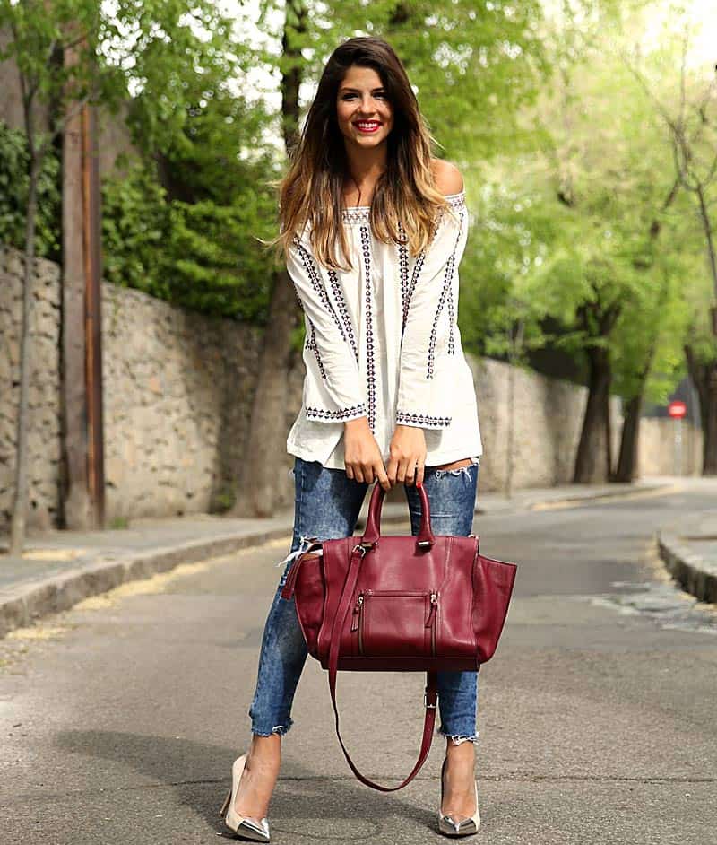 Туника бохо этно