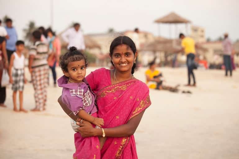 Индийская девушка