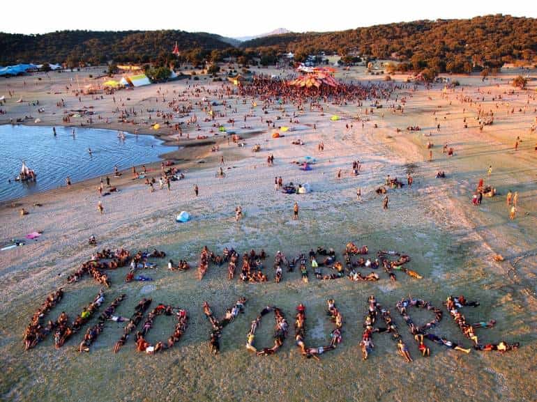 Флешмоб на этническом фестивале Boom