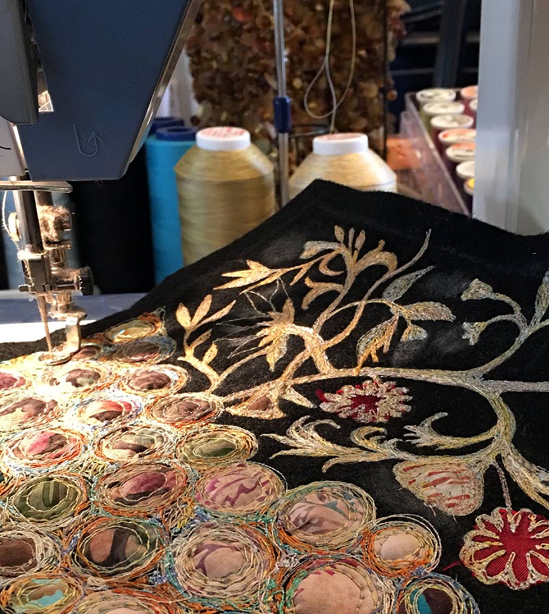 Создание декоративного покрывала