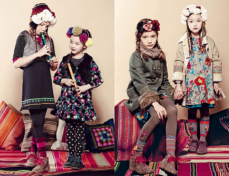 Дизайнерская одежда бохо стиля для детей