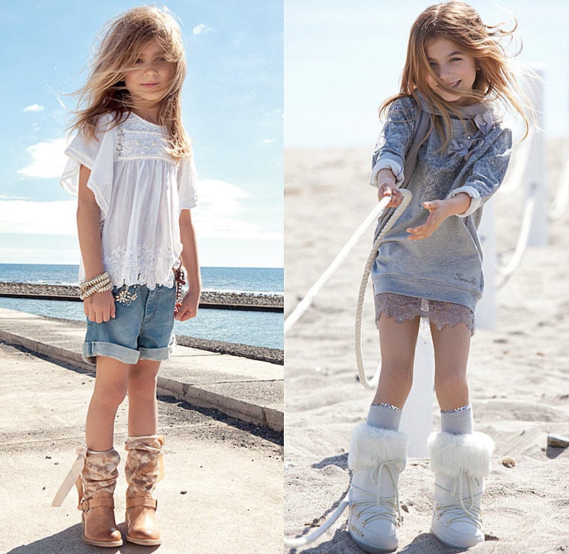 Детская одежда бохо стиля для девочек