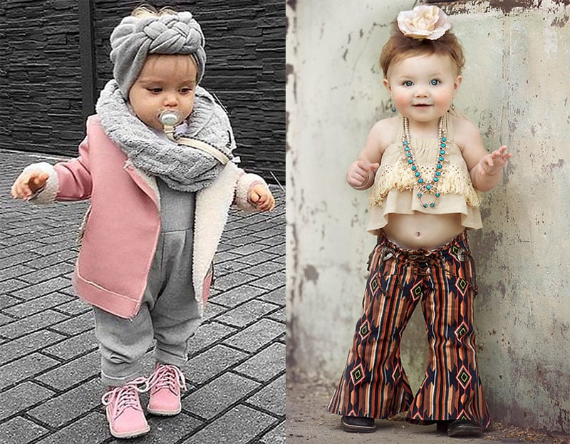 Детская стильная одежда бохо
