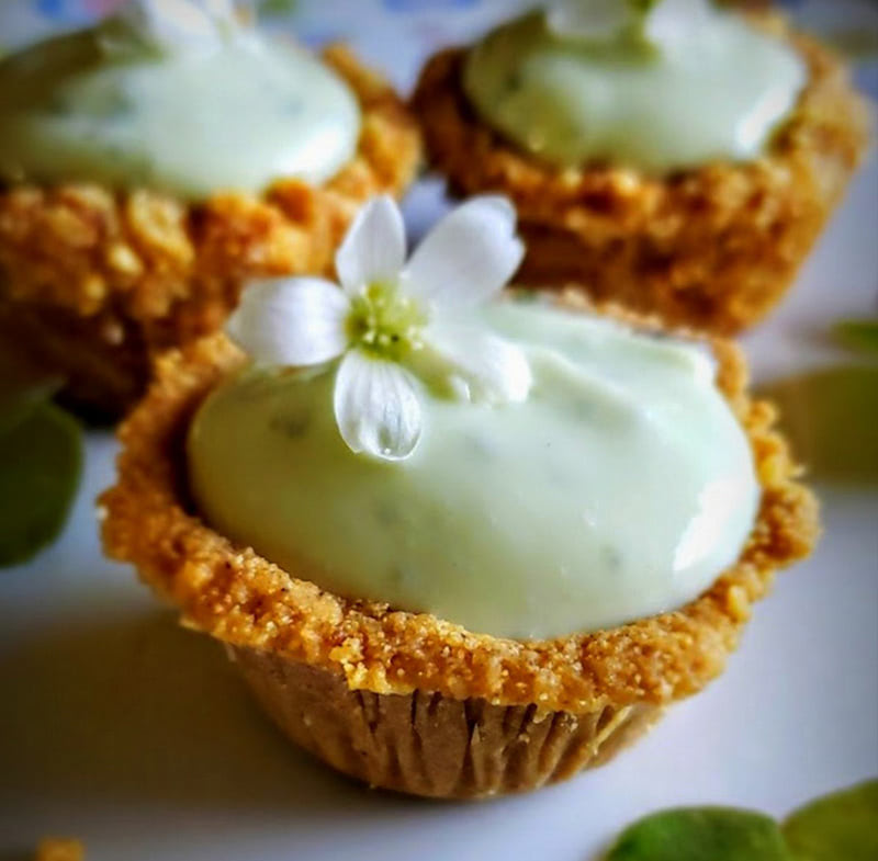 Дикая весенняя зелень в десертах