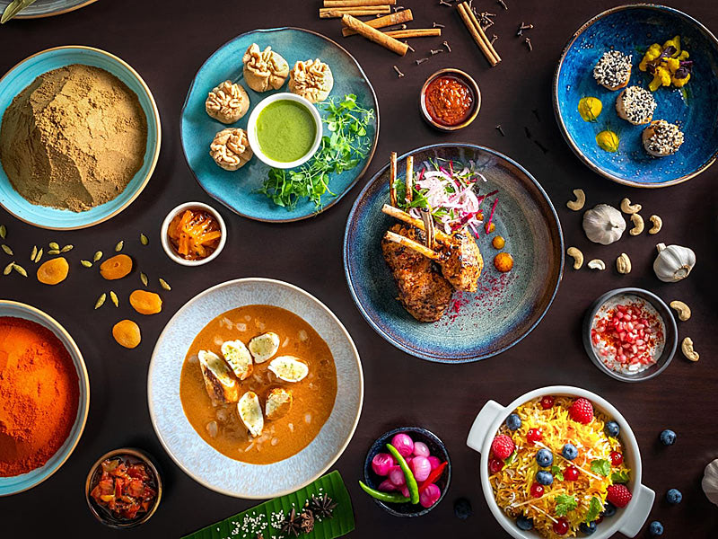 Праздничный стол Дивали